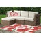 Poppies Indoor / Outdoor Rug - Custom Size w/ Monogram