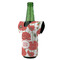 Poppies Jersey Bottle Cooler - ANGLE (on bottle)