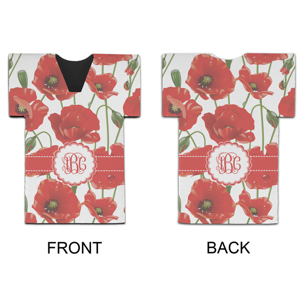 Poppies Jersey Bottle Cooler - APPROVAL