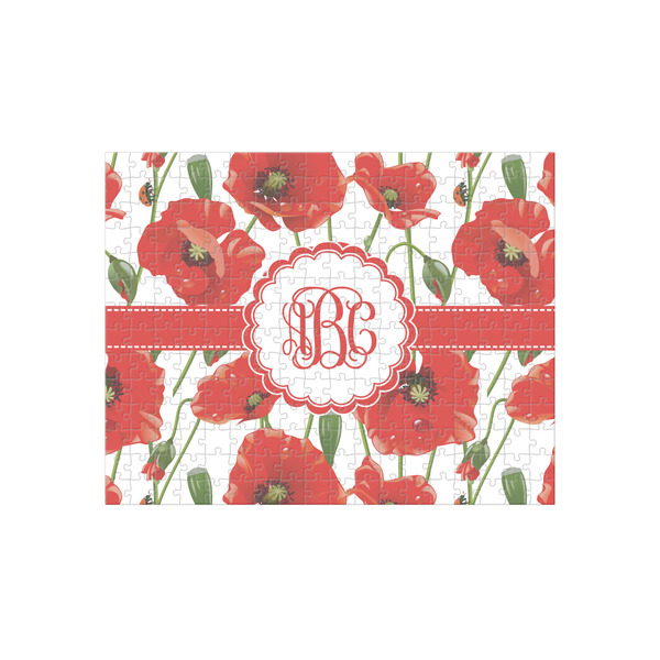 Custom Poppies 252 pc Jigsaw Puzzle (Personalized)