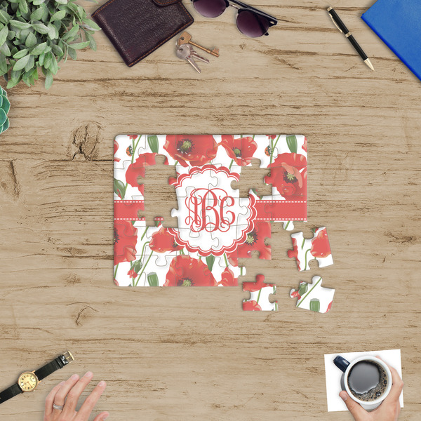 Poppies Jigsaw Puzzle 30 Piece - In Context