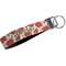 Poppies Webbing Keychain FOB with Metal