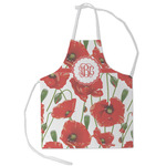 Poppies Kid's Apron - Small (Personalized)