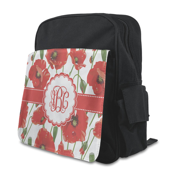 Custom Poppies Preschool Backpack (Personalized)