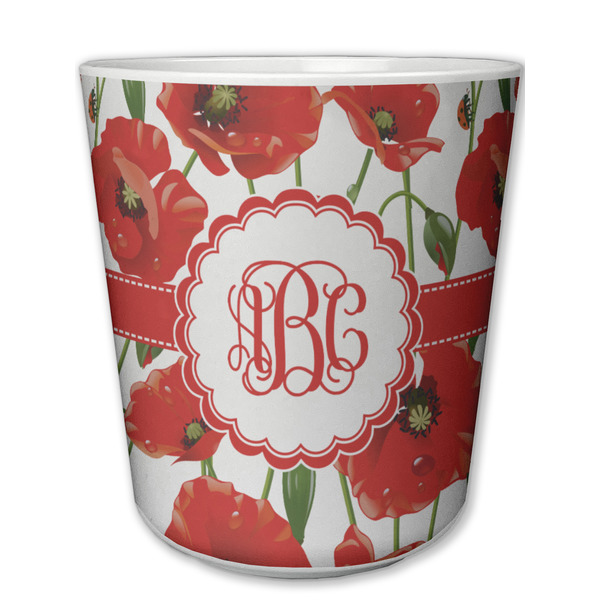 Custom Poppies Plastic Tumbler 6oz (Personalized)
