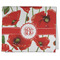 Poppies Kitchen Towel - Poly Cotton - Folded Half