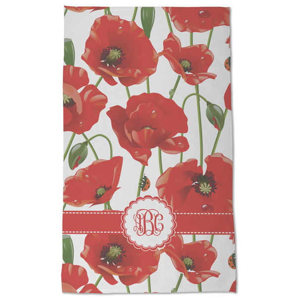 Poppies Kitchen Towel - Poly Cotton - Full Front