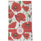 Poppies Kitchen Towel - Poly Cotton - Full Front