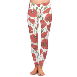 Poppies Ladies Leggings (Personalized)