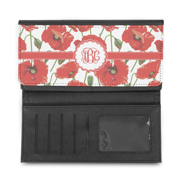 Poppies Ladies Wallet - Half Way Open