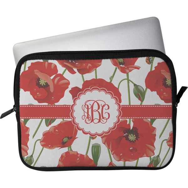 Custom Poppies Laptop Sleeve / Case - 13" (Personalized)