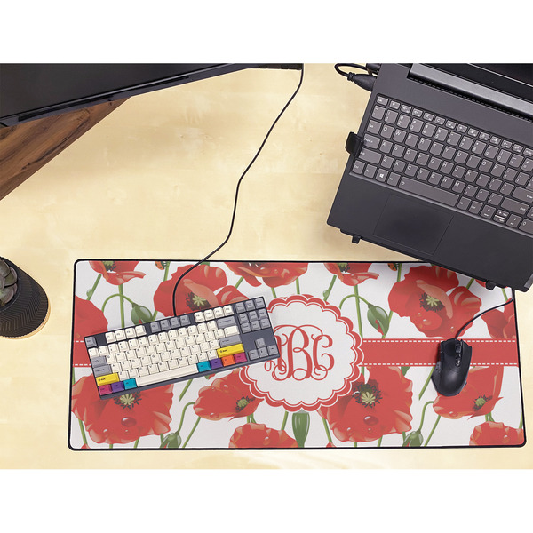 Poppies Large Gaming Mats - LIFESTYLE