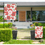 Poppies Large Garden Flag - Single Sided (Personalized)