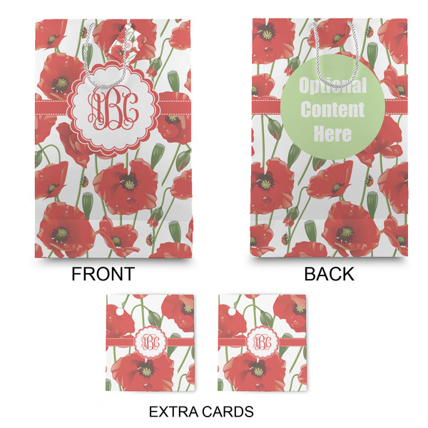 Poppies Large Gift Bag - Approval