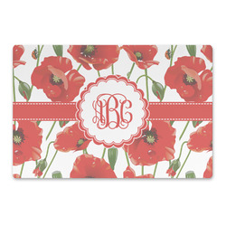 Poppies Large Rectangle Car Magnet (Personalized)