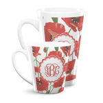Poppies Latte Mug (Personalized)