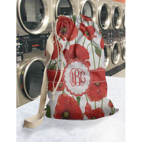 Poppies Laundry Bag in Laundromat