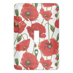 Poppies Light Switch Cover