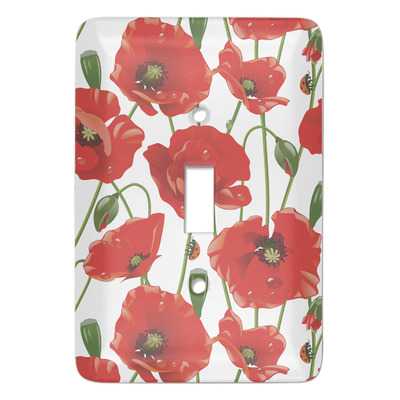 Poppies Light Switch Covers (Personalized)