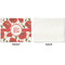 Poppies Linen Placemat - APPROVAL Single (single sided)