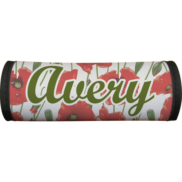 Poppies Luggage Handle Wrap