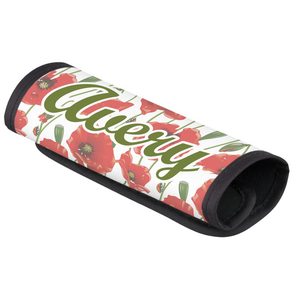 Custom Poppies Luggage Handle Cover (Personalized)