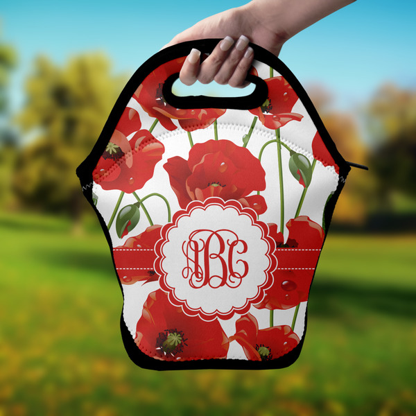 Poppies Lunch Bag - Hand