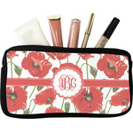 Poppies Makeup / Cosmetic Bag - Small (Personalized)