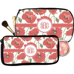 Poppies Makeup / Cosmetic Bag (Personalized)