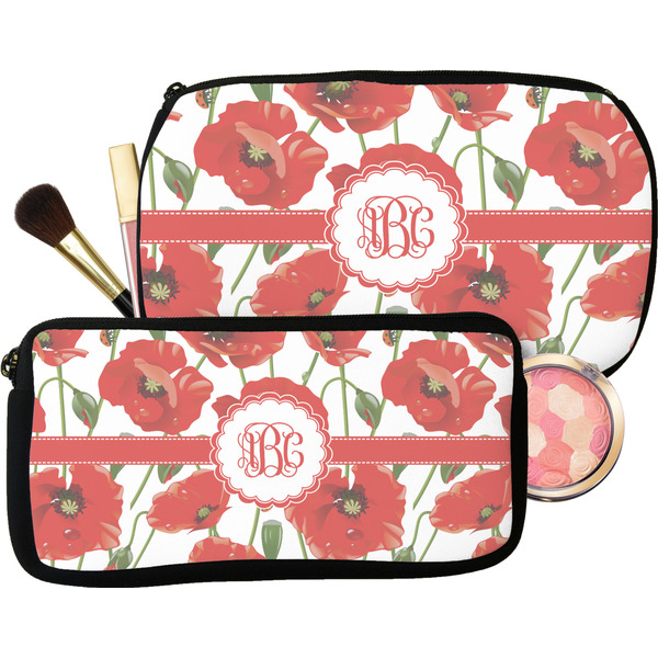Poppies Makeup / Cosmetic Bags (Select Size)
