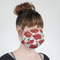 Poppies Mask - Quarter View on Girl