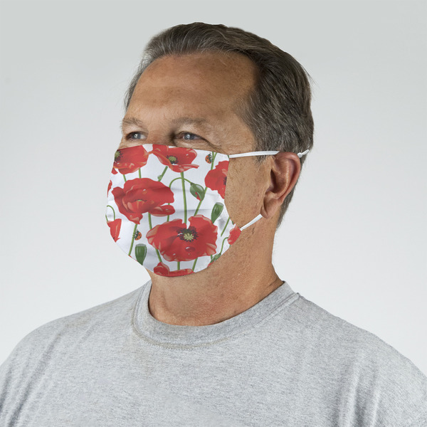 Poppies Mask - Quarter View on Guy