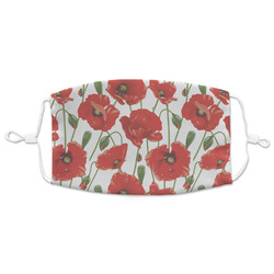 Poppies Adult Cloth Face Mask - XLarge