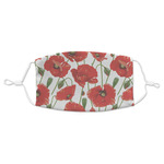 Poppies Adult Cloth Face Mask - Standard