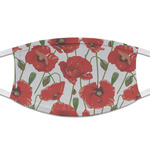 Poppies Cloth Face Mask (T-Shirt Fabric)