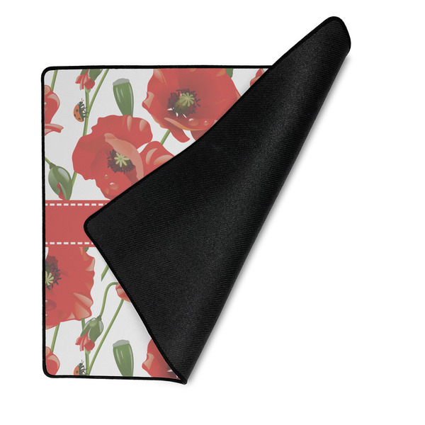 Poppies Medium Gaming Mats - FRONT W/FOLD