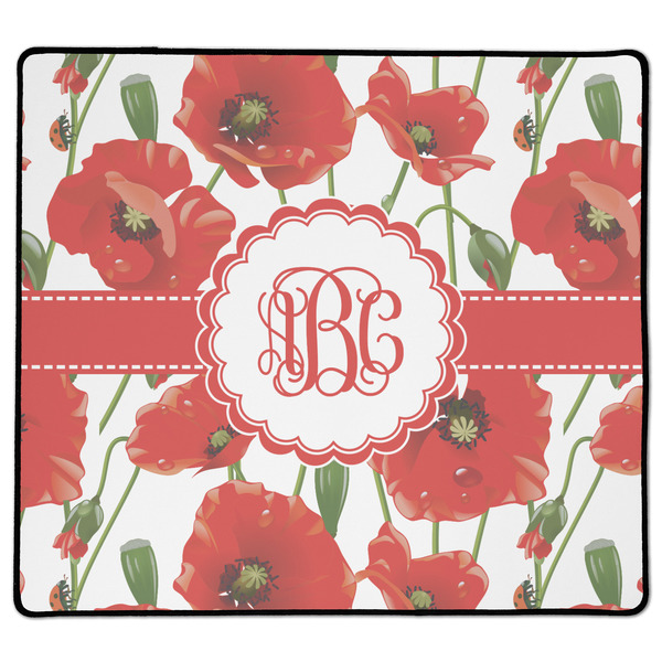 Custom Poppies XL Gaming Mouse Pad - 18" x 16" (Personalized)
