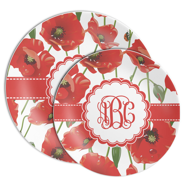 Poppies Melamine Plates - PARENT/MAIN