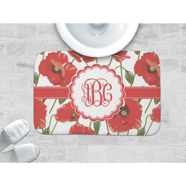 Poppies Memory Foam Bath Mat - LIFESTYLE 34x21