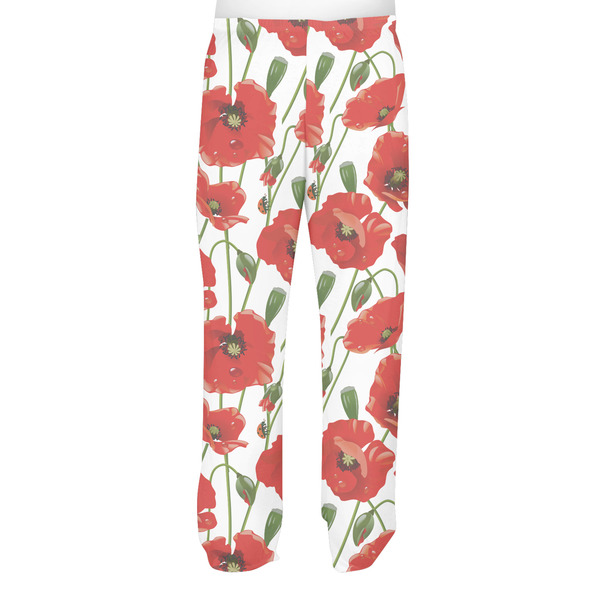 Poppies Men's Pjs Back - on model
