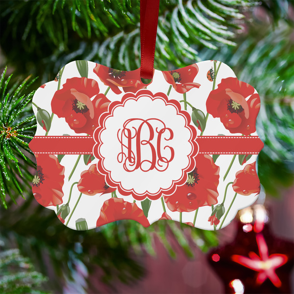 Poppies Metal Benilux Ornament - Lifestyle