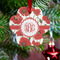 Poppies Metal Paw Ornament - Lifestyle