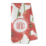Poppies Kitchen Towel - Microfiber (Personalized)