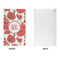 Poppies Microfiber Golf Towels - APPROVAL