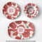 Poppies Microwave & Dishwasher Safe CP Plastic Dishware - Group