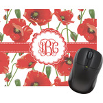 Poppies Rectangular Mouse Pad (Personalized)