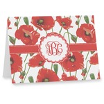 Poppies Note cards (Personalized)
