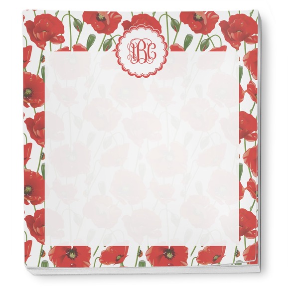 Poppies Notepad - Apvl