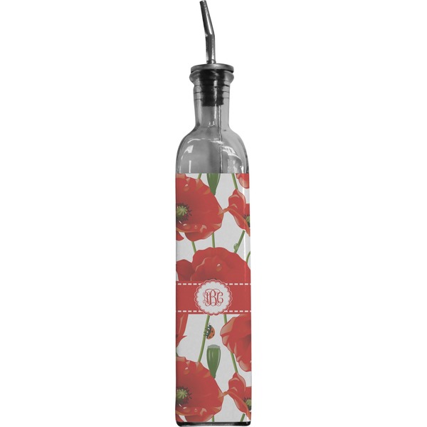 Custom Poppies Oil Dispenser Bottle (Personalized)