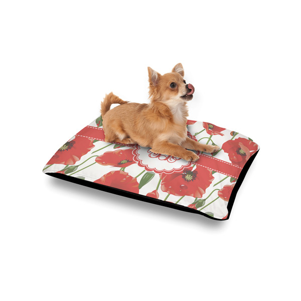 Poppies Outdoor Dog Beds - Small - IN CONTEXT